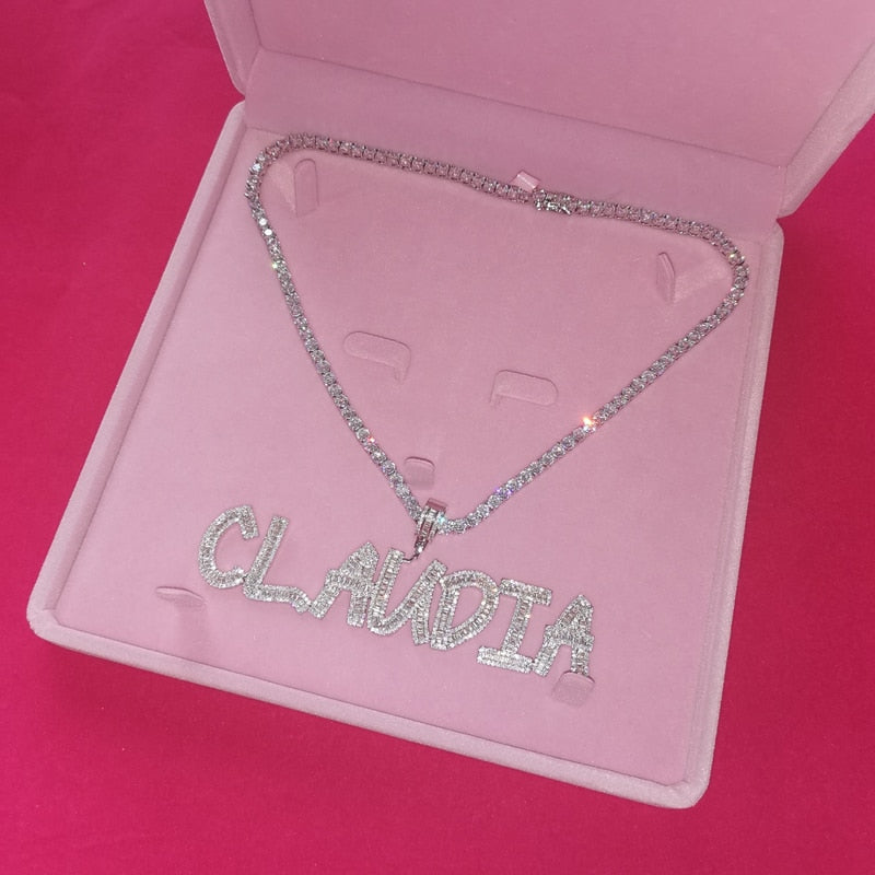 Baguette Custom Pendant