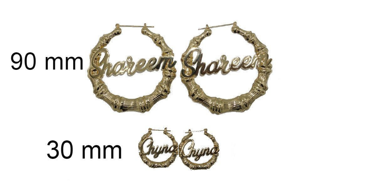 Custom Bamboo Hoops
